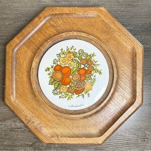 Goodwood Spice of Life Teak Charcuterie Cheese Board 12 Inch Japan C235